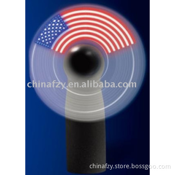 flashing led fan